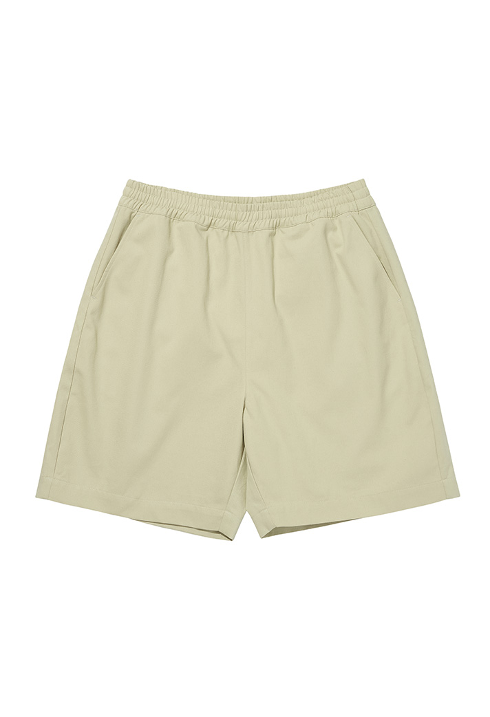 OVER SIZED HALF PANTS IVORY